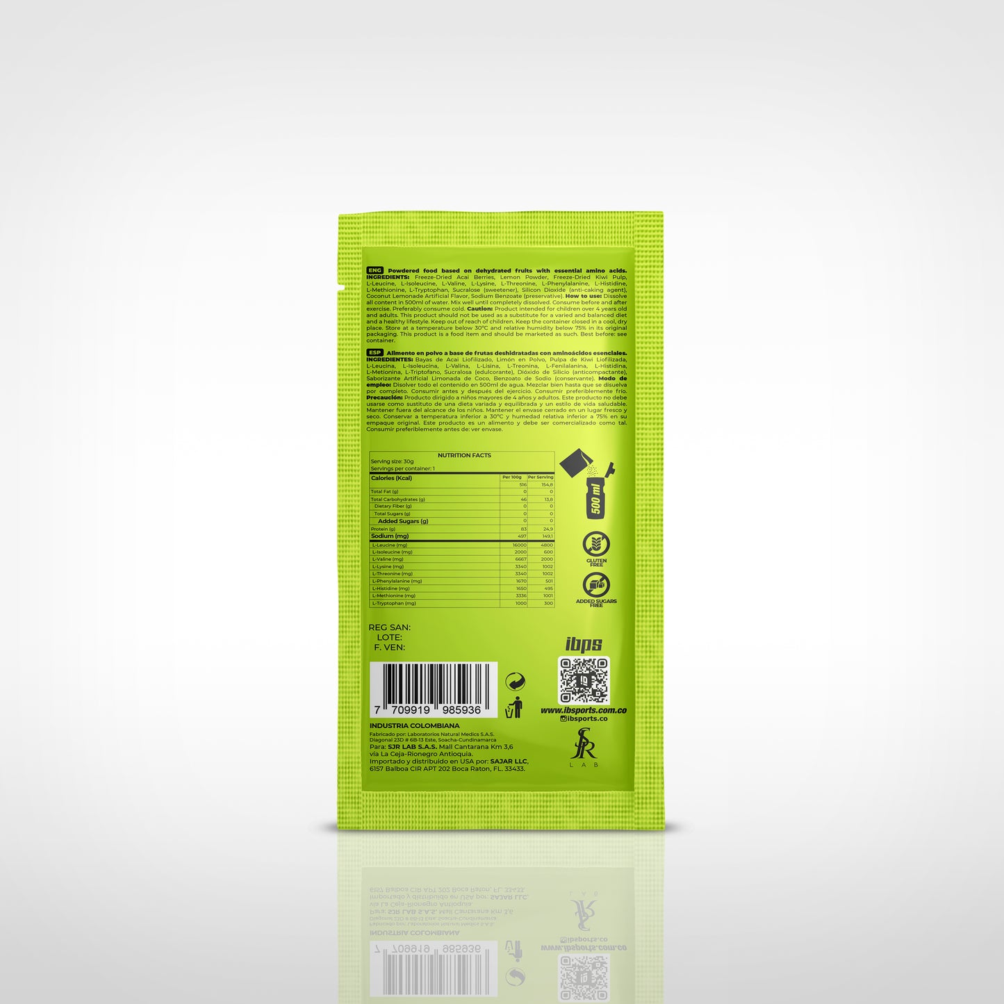 ACTIVEEAA - Aminoácidos (sabor limonada coco)