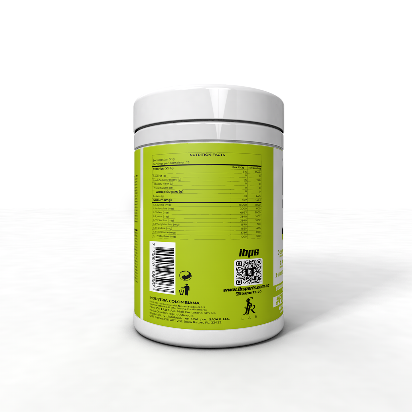 ACTIVEEAA - Aminoácidos (sabor limonada coco)