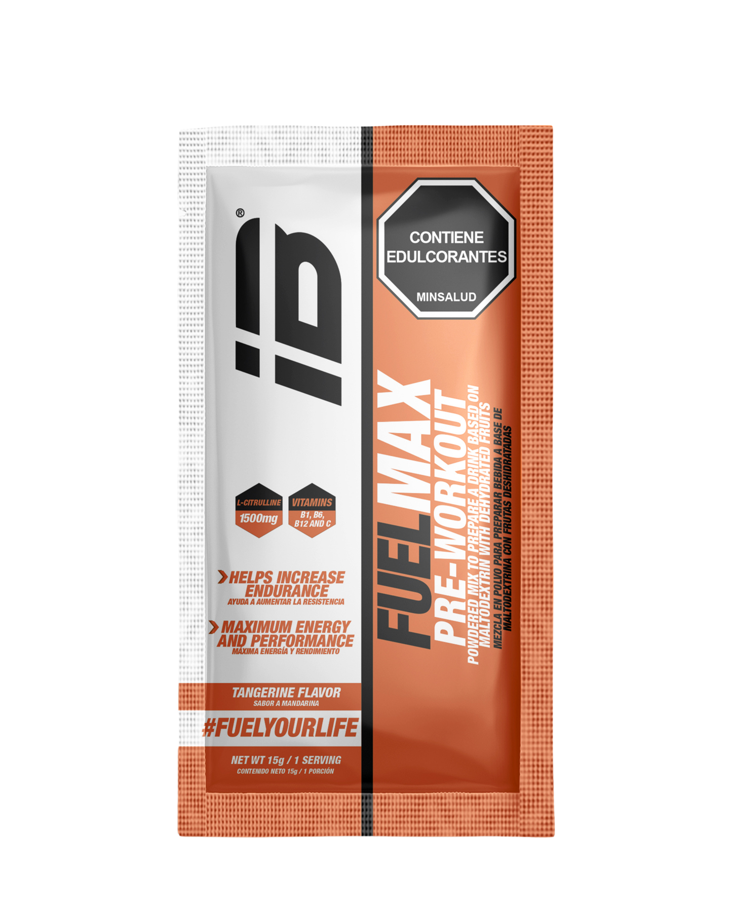 FUELMAX - Pre-entreno (sabor mandarina)