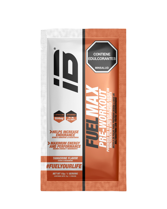FUELMAX - Pre-entreno (sabor mandarina)