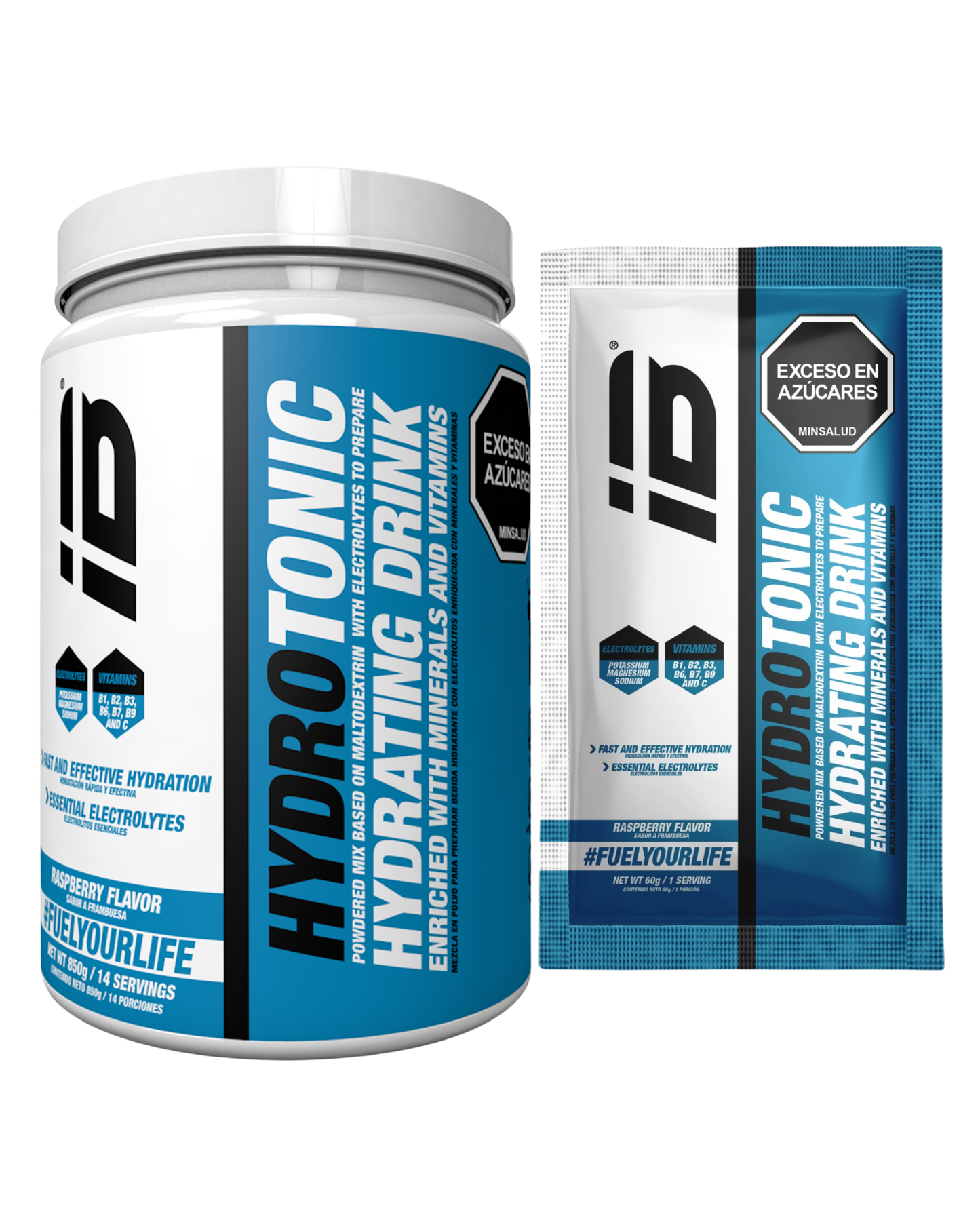 HYDROTONIC - Hidratante (sabor frambuesa)